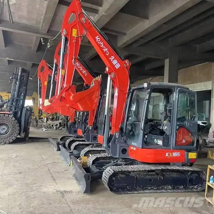 Kubota KX165-5 Mini ekskavatörler, 7 tona dek