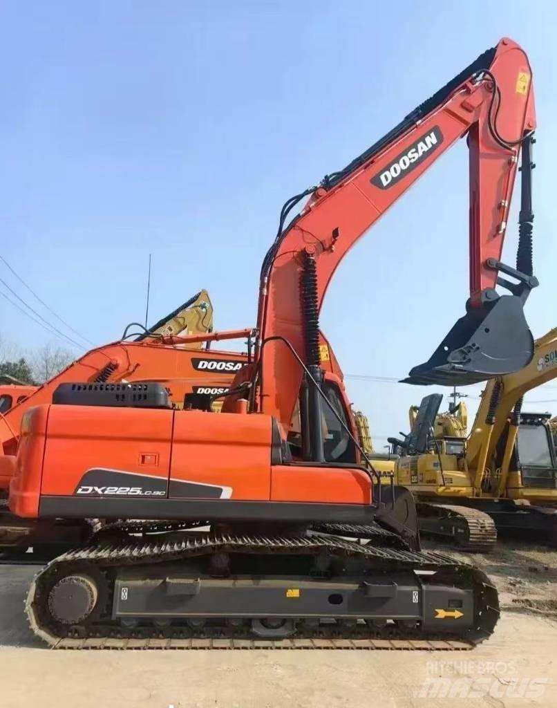 Doosan DX 225 LC Paletli ekskavatörler
