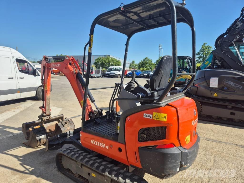 Kubota KX 019-4 Mini ekskavatörler, 7 tona dek