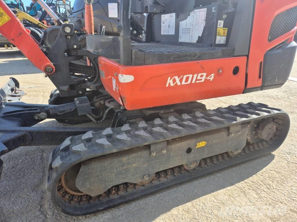 Kubota KX 019-4 Mini ekskavatörler, 7 tona dek