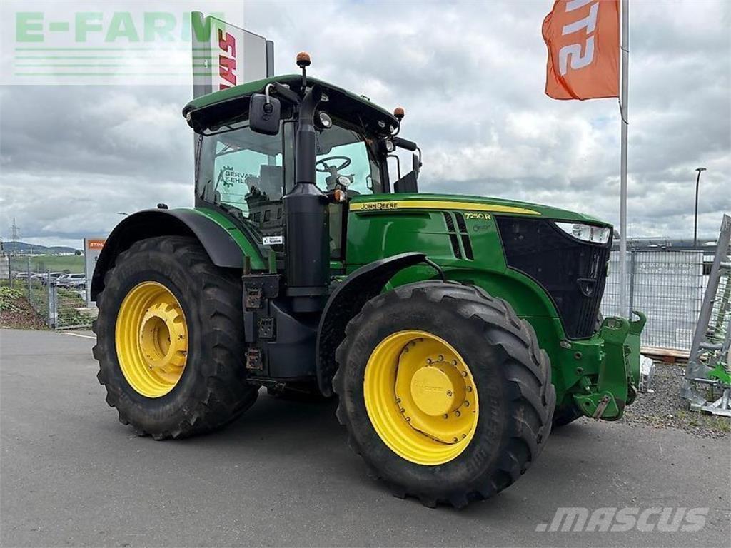 John Deere 7250 r Traktörler