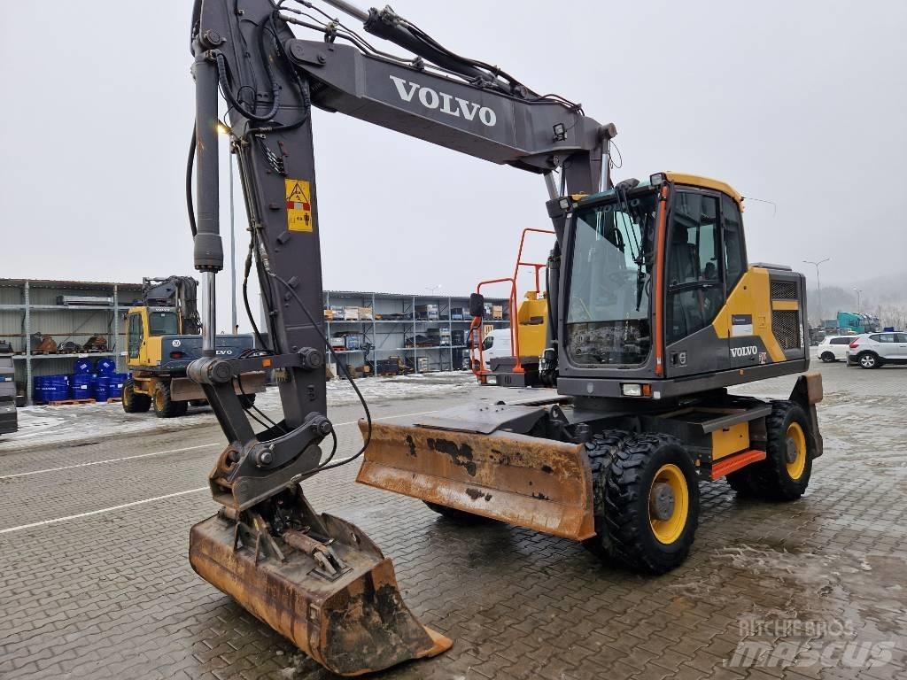 Volvo EW 160 E Lastik tekerli ekskavatörler