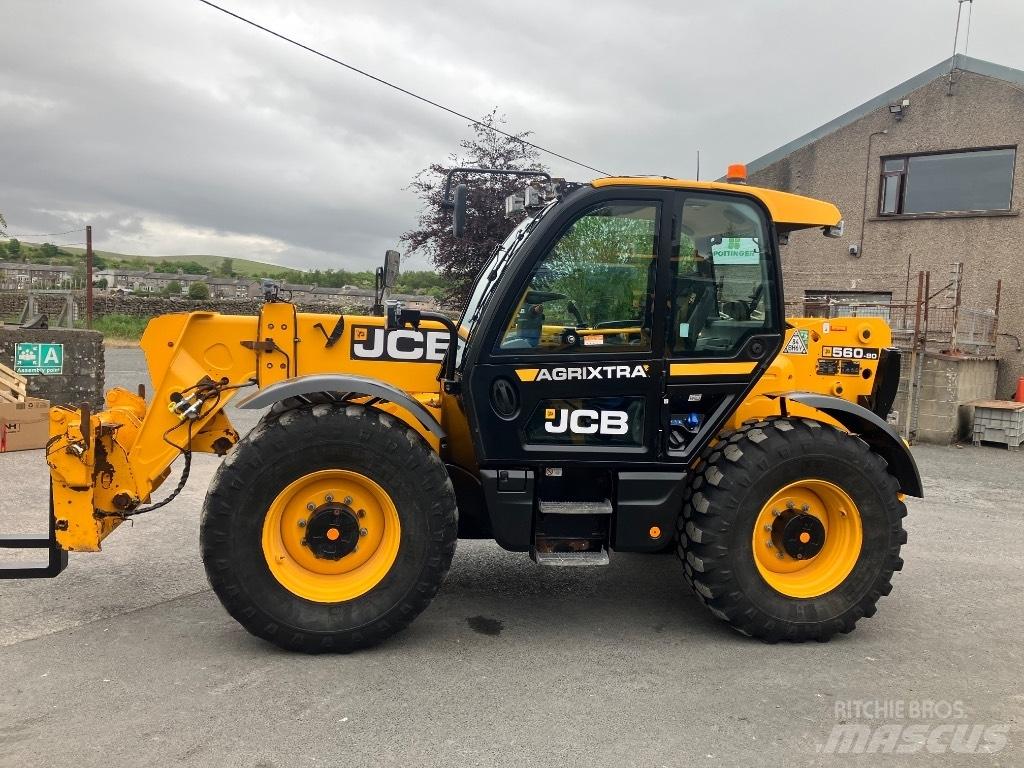 JCB 560-80 Agri Xtra Tarimsal teleskopik yükleyiciler