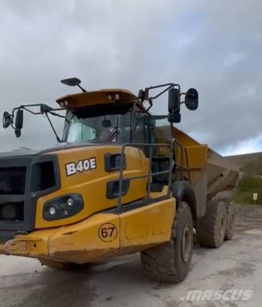 Bell B 40 E Belden kirma kaya kamyonu