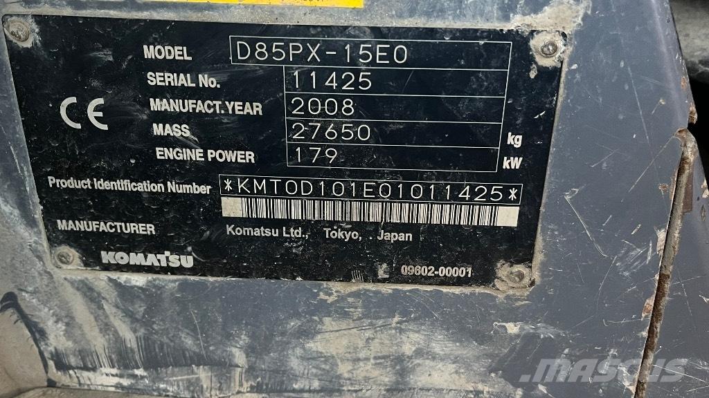 Komatsu Px85-13 Paletli dozerler