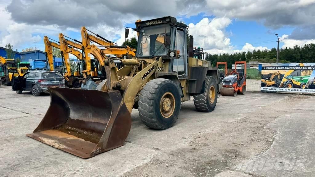 Hanomag 50 E Tekerlekli yükleyiciler