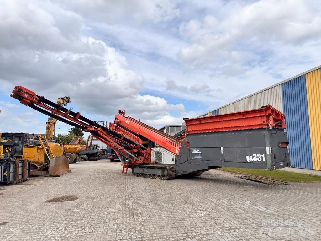 Sandvik QA331 NVT Gezer eleyiciler