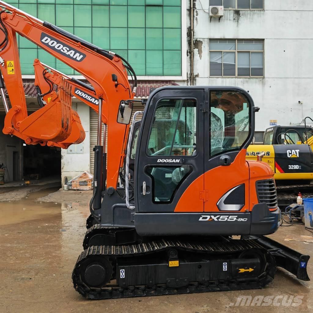 Doosan DX 55 Mini ekskavatörler, 7 tona dek