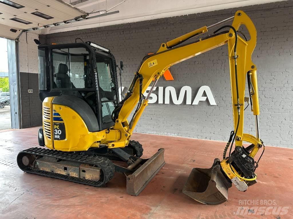 Komatsu PC 30 MR-2 Mini ekskavatörler, 7 tona dek