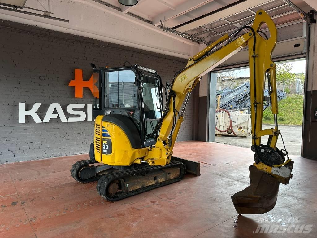 Komatsu PC 30 MR-2 Mini ekskavatörler, 7 tona dek