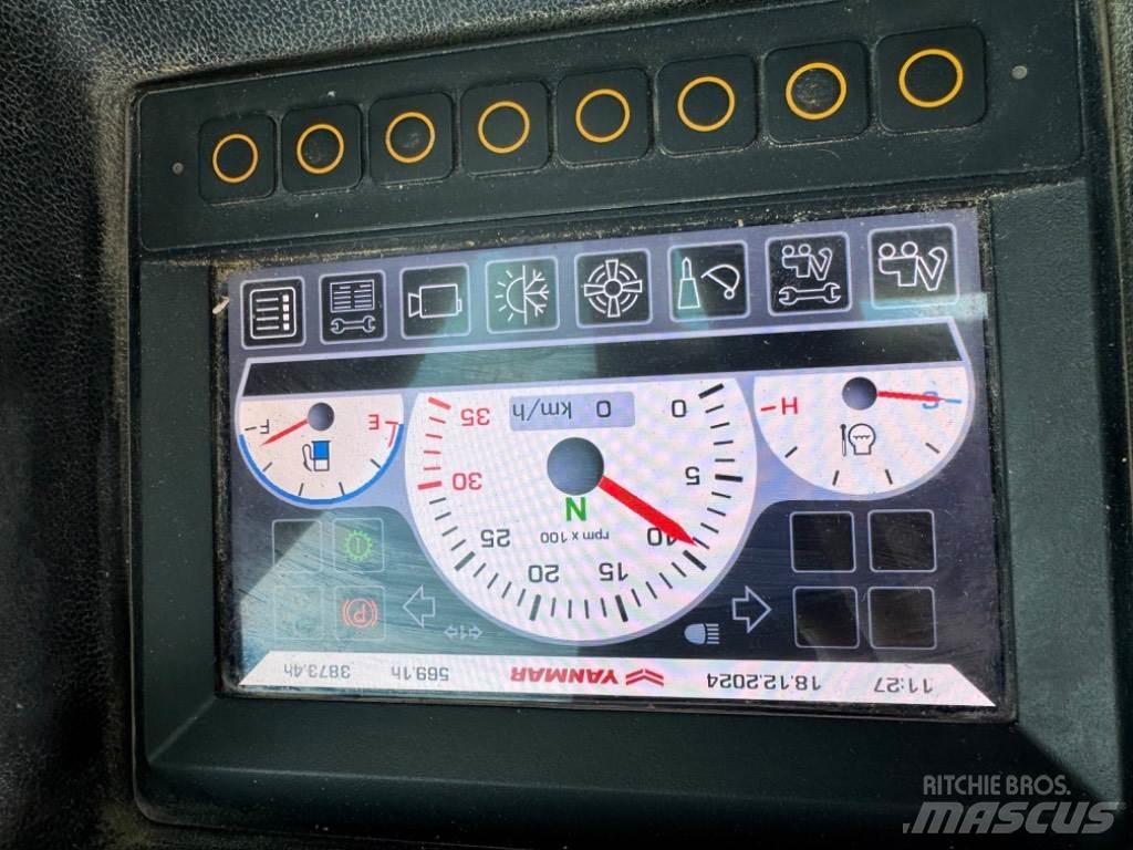 Yanmar B95W (40667) Lastik tekerli ekskavatörler