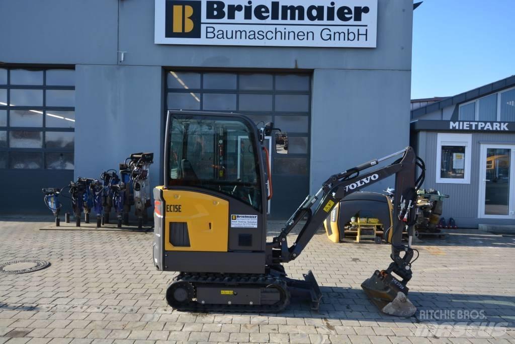 Volvo EC 15 E Mini ekskavatörler, 7 tona dek