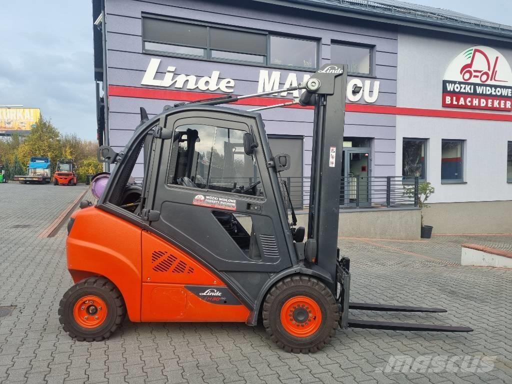 Linde H30T-02 LPG'li forkliftler