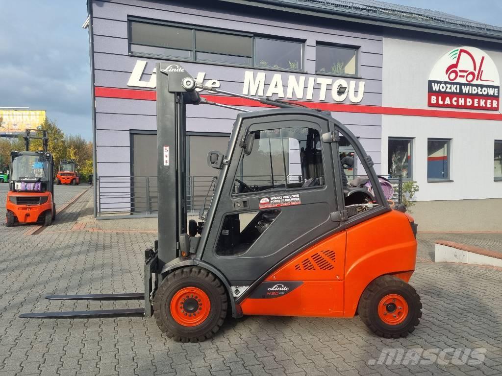 Linde H30T-02 LPG'li forkliftler