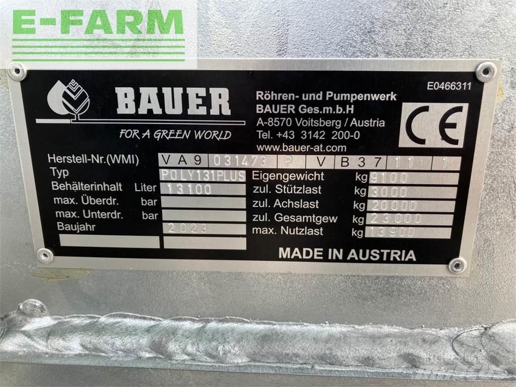 Bauer Poly 131 Gübre dagitma tankerleri