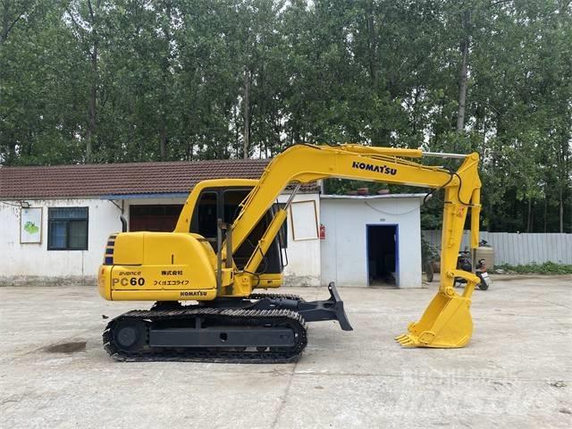 Komatsu PC60-7 Paletli ekskavatörler