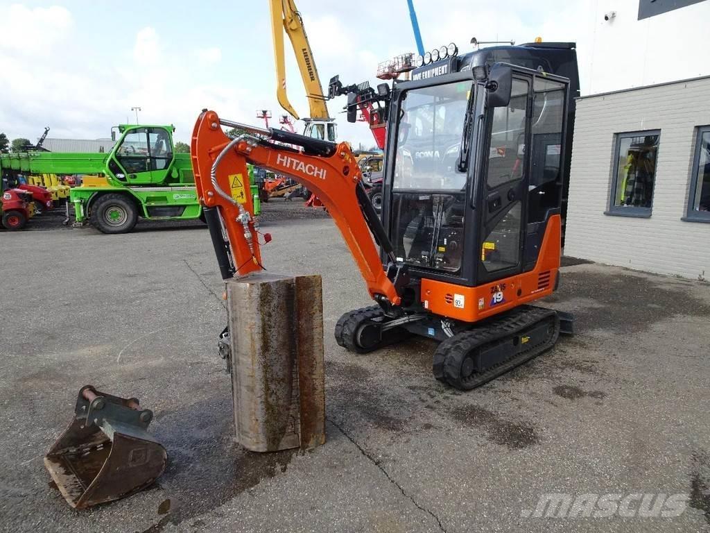 Hitachi ZX19-6 Mini ekskavatörler, 7 tona dek