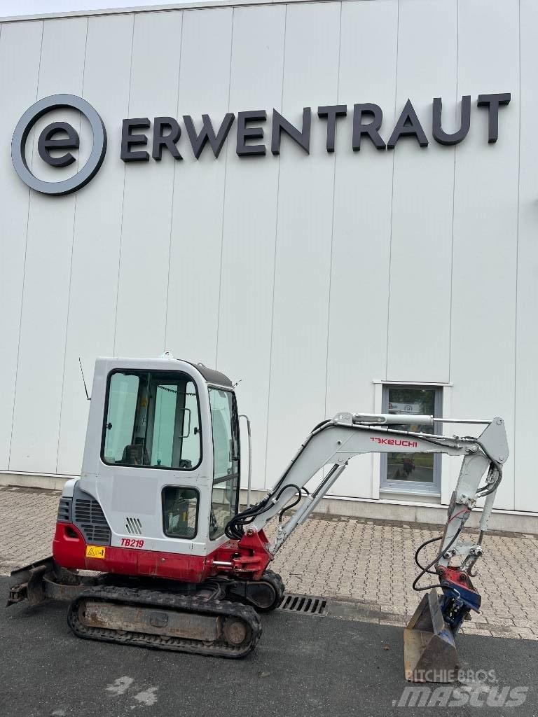 Takeuchi TB 219 A Mini ekskavatörler, 7 tona dek