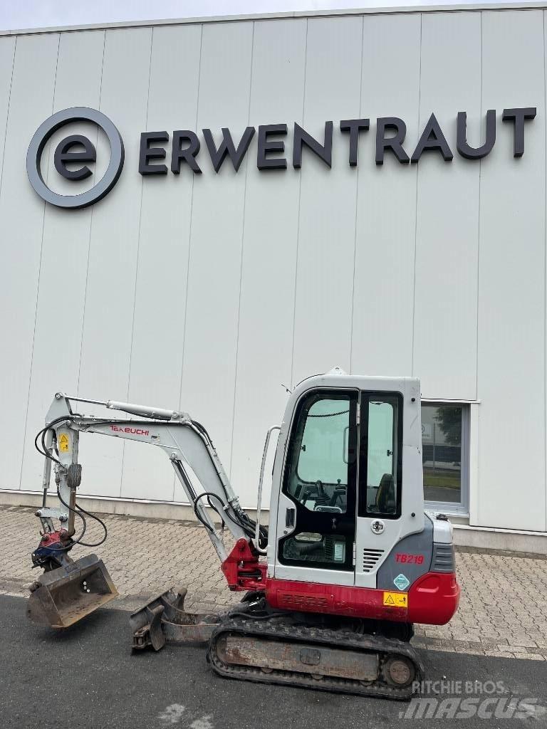 Takeuchi TB 219 A Mini ekskavatörler, 7 tona dek