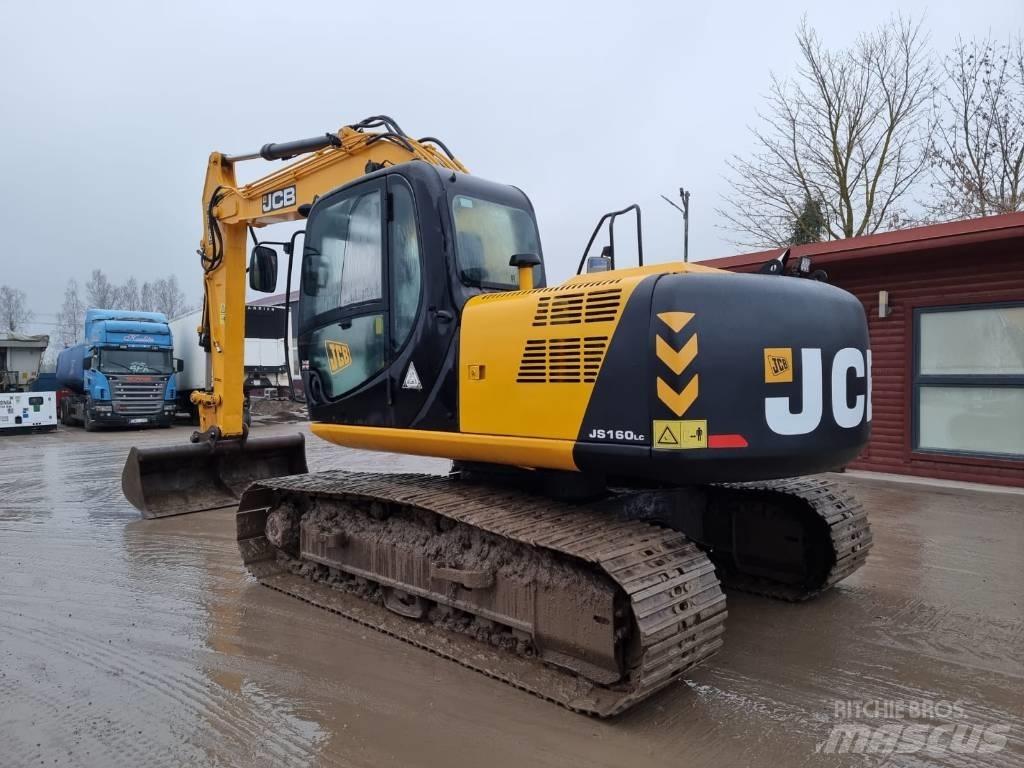 JCB JS 160 LC Paletli ekskavatörler