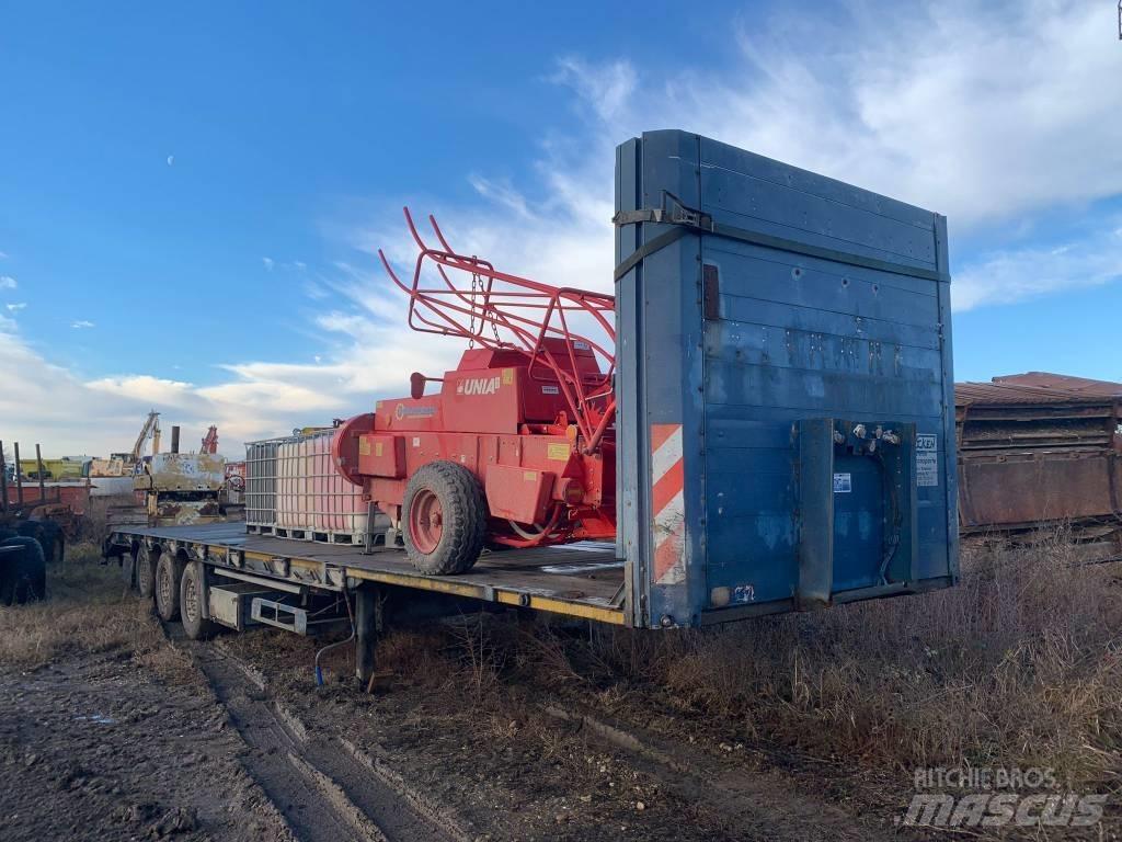 Schmitz S 01 Low loader yari çekiciler