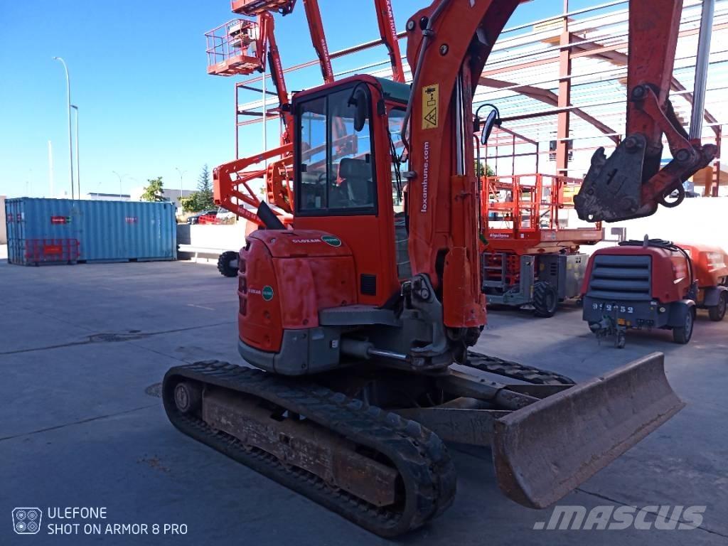 Yanmar Vio 50 U Mini ekskavatörler, 7 tona dek