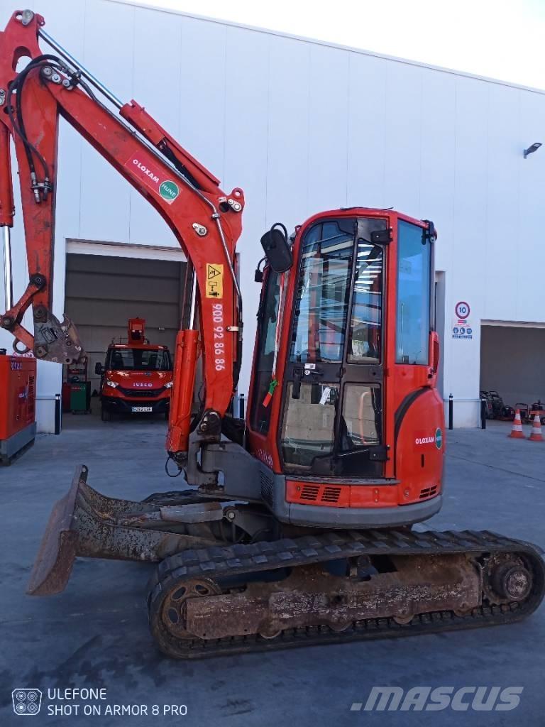 Yanmar Vio 50 U Mini ekskavatörler, 7 tona dek