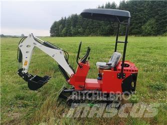 Wolf We08Eco Mini ekskavatörler, 7 tona dek