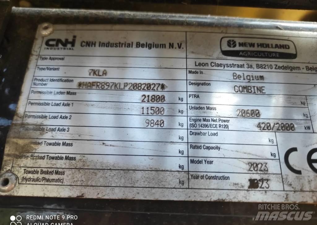 New Holland CR 8.90 Biçerdöverler