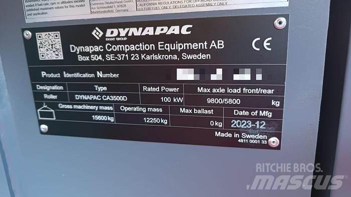 Dynapac CA3500D Diğer silindirler