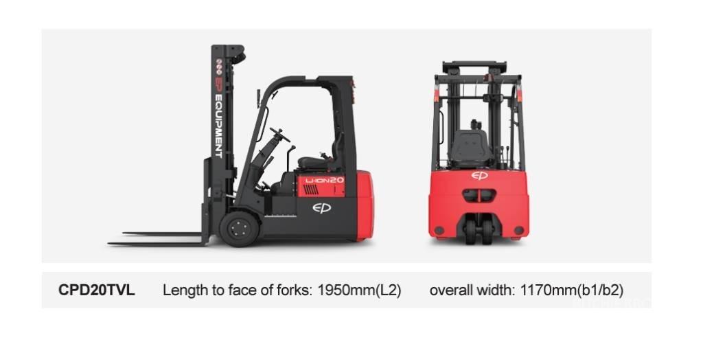 EP CPD 20 TVL Elektrikli forkliftler