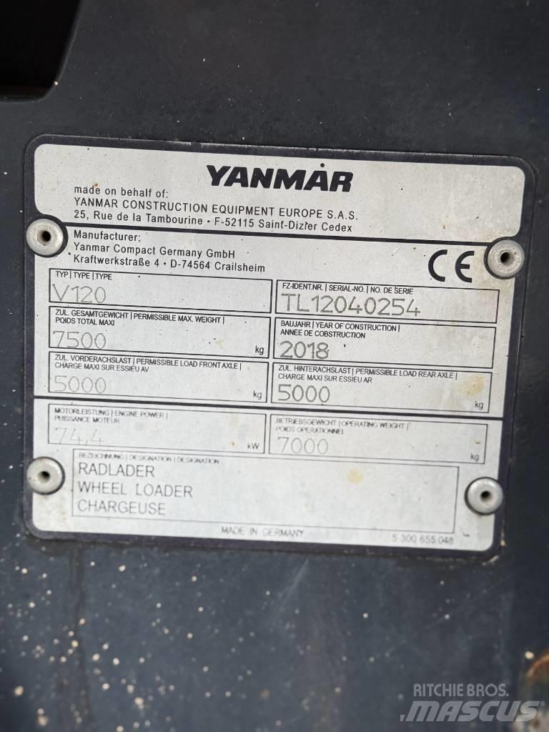 Yanmar V 120 Tekerlekli yükleyiciler