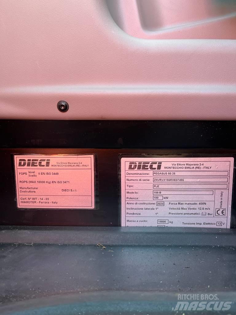 Dieci Pegaus 50.25 Teleskopik yükleyiciler