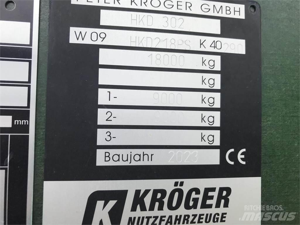 Kröger HKD 302 Damperli römorklari