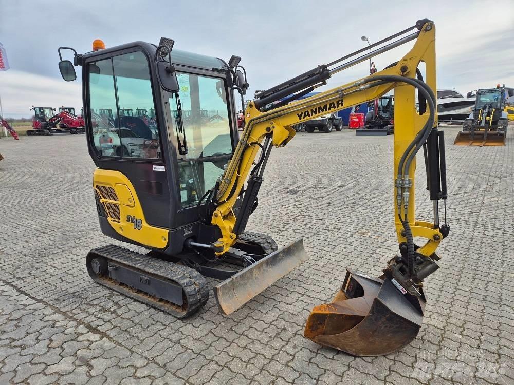 Yanmar SV 18 Mini ekskavatörler, 7 tona dek