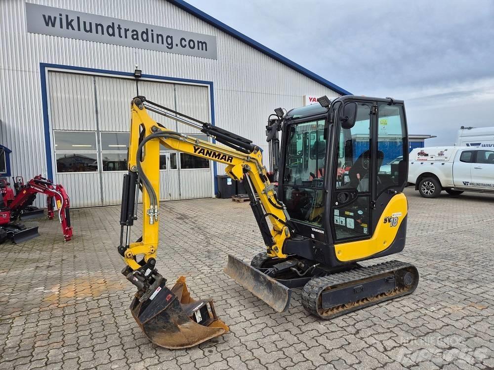 Yanmar SV 18 Mini ekskavatörler, 7 tona dek