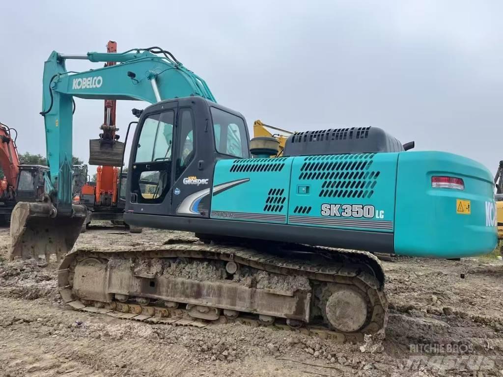 Kobelco SK 350 LC Paletli ekskavatörler