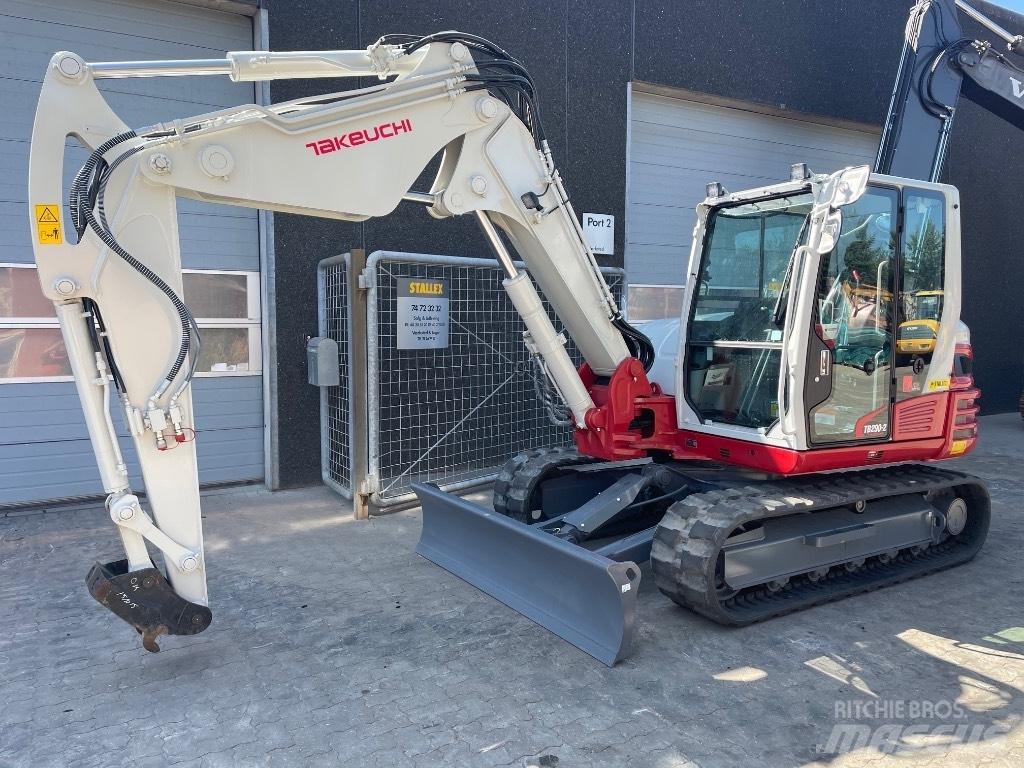 Takeuchi TB290-2 Mini ekskavatörler, 7 tona dek