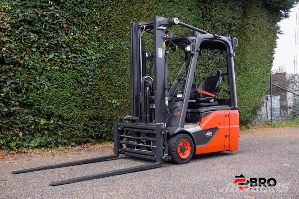 Linde E16C-02 EVO Elektrikli forkliftler