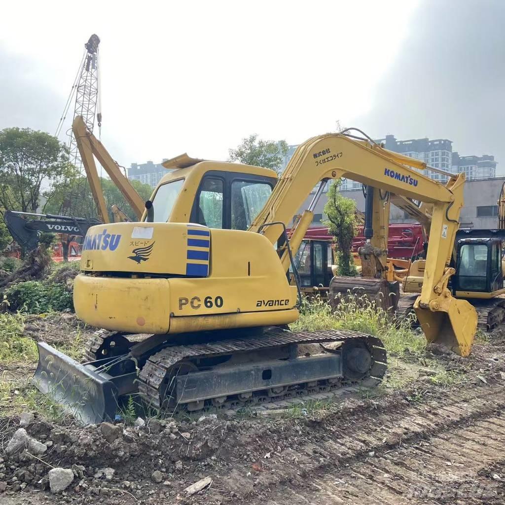 Komatsu PC 60-7 Mini ekskavatörler, 7 tona dek