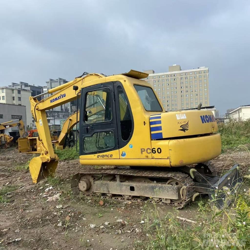 Komatsu PC 60-7 Mini ekskavatörler, 7 tona dek