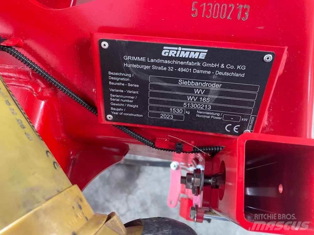 Grimme WV 165 Diger tarim makinalari