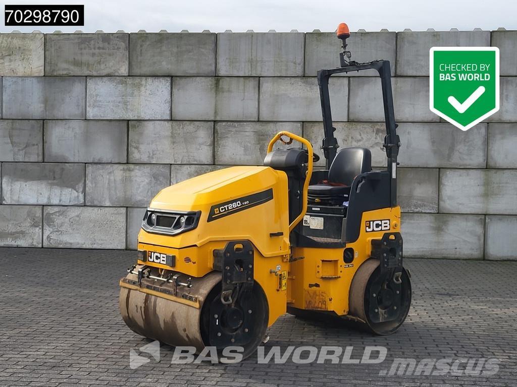 JCB CT260-120 Çift tamburlu silindirler