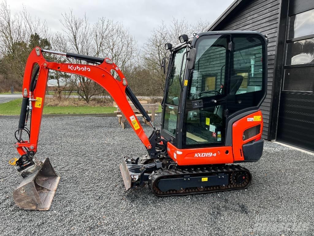 Kubota KX 019-4 Mini ekskavatörler, 7 tona dek