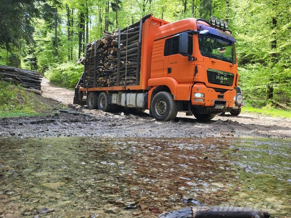 MAN TGS 26.480 Araç üzeri vinçler