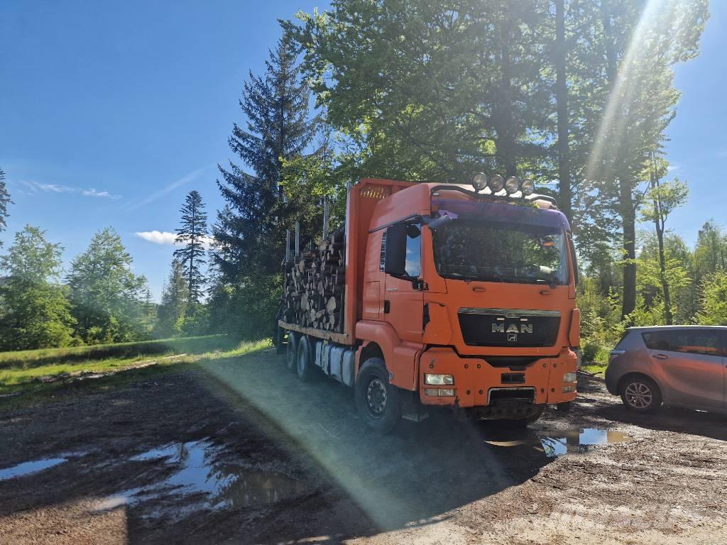 MAN TGS 26.480 Araç üzeri vinçler