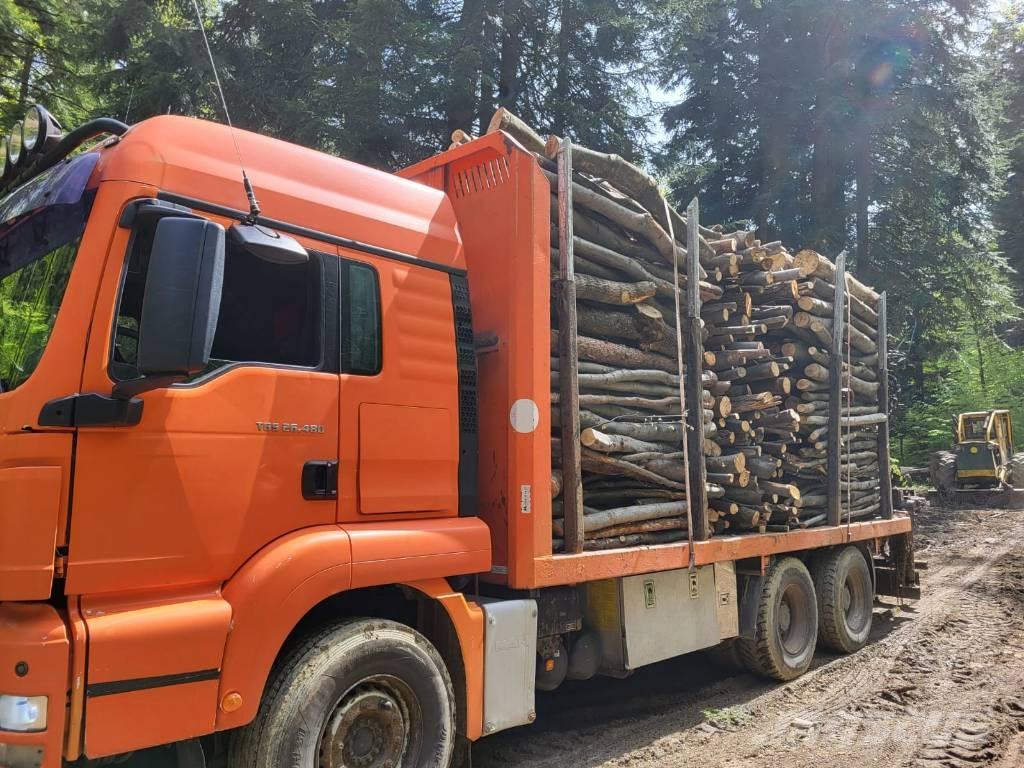 MAN TGS 26.480 Araç üzeri vinçler