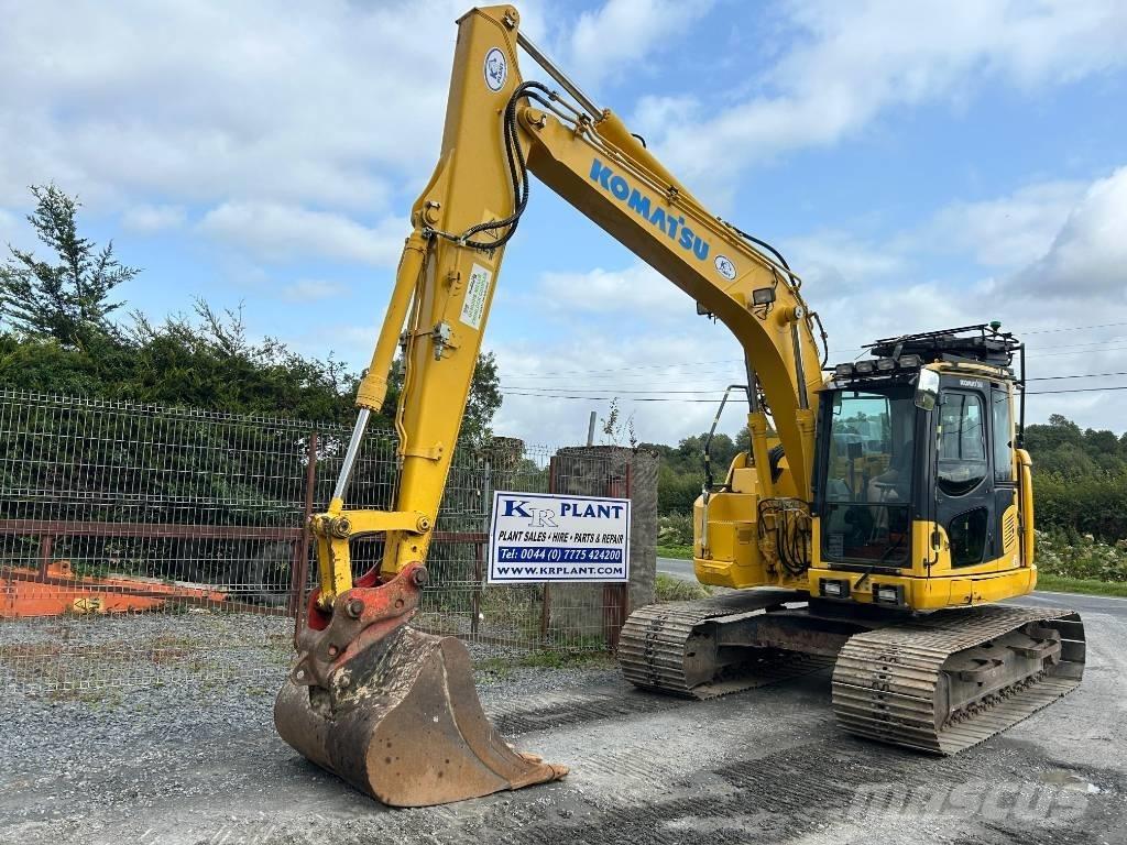Komatsu PC 138 US-11 Paletli ekskavatörler