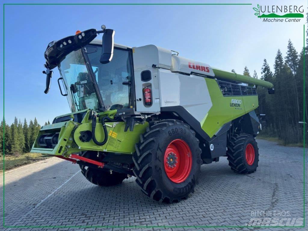 CLAAS Lexion 6800 Biçerdöverler