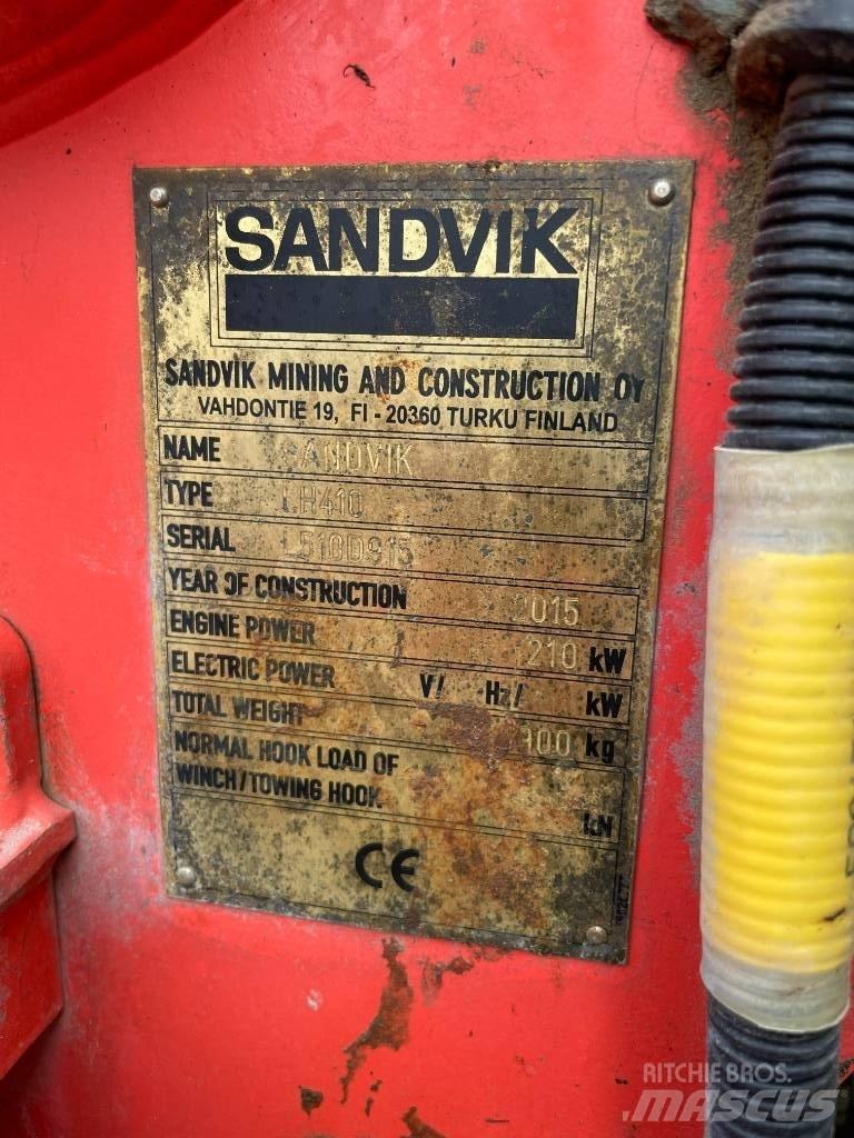 Sandvik LH 410 Yer Altı Yükleyicileri